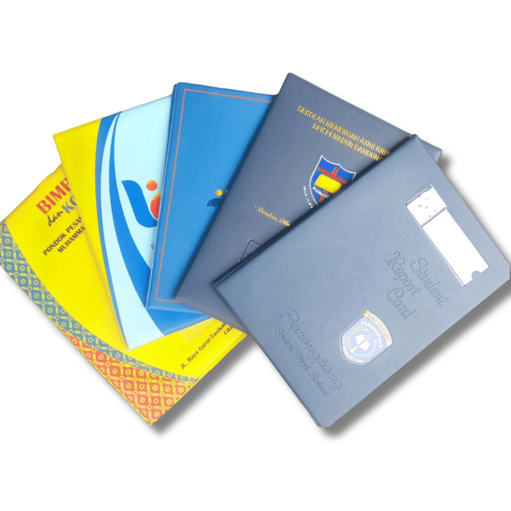 

My.L CUSTOM - Sampul Buku Request ukuran, Cover Bahan ASE, Plastik Mika, Desain Sablon & Foil Emboss