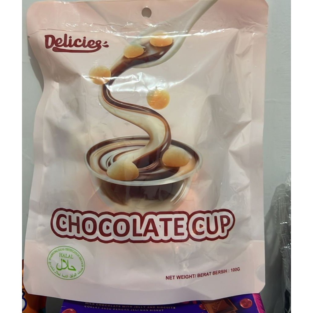 

DELICIES CHOCOLATE CUP 100G