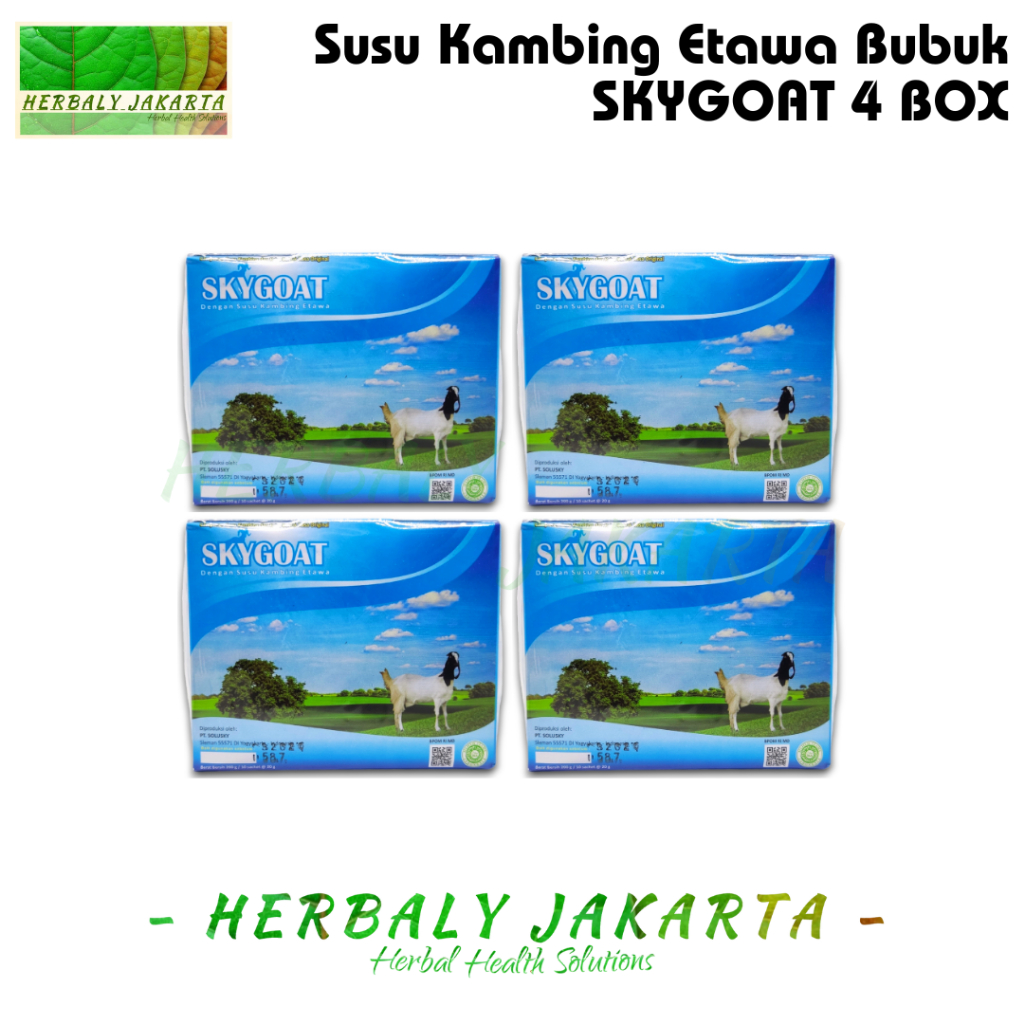 

Susu Kambing Etawa Bubuk Rasa Original Paket 4 Box