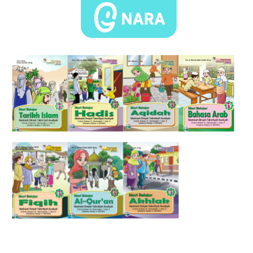 PAKET MDTA Kelas 3 Kurikulum 2020 7 Mapel