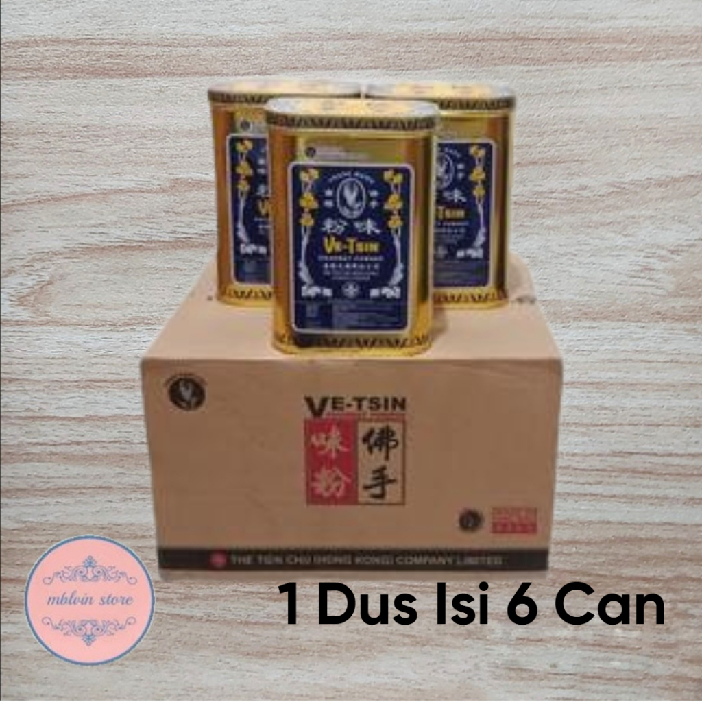 

Vetsin Hongkong 2250 gram 1 dus isi 6 can