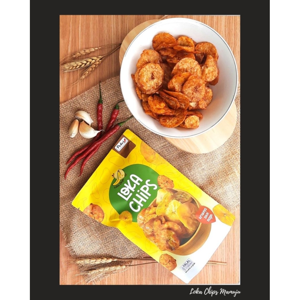 

Keripik Pisang Tanduk Pedas 150 gr