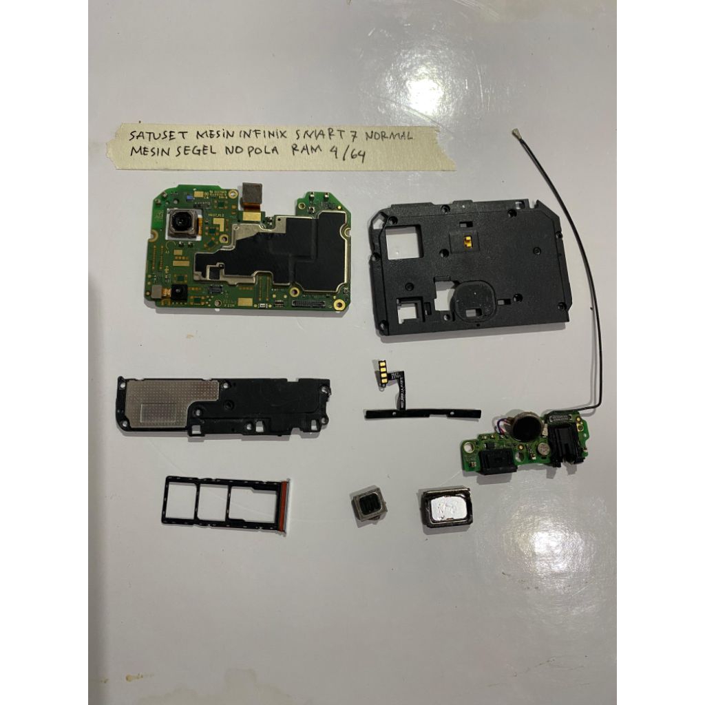 mesin infinix smart7 normal segel 4/64