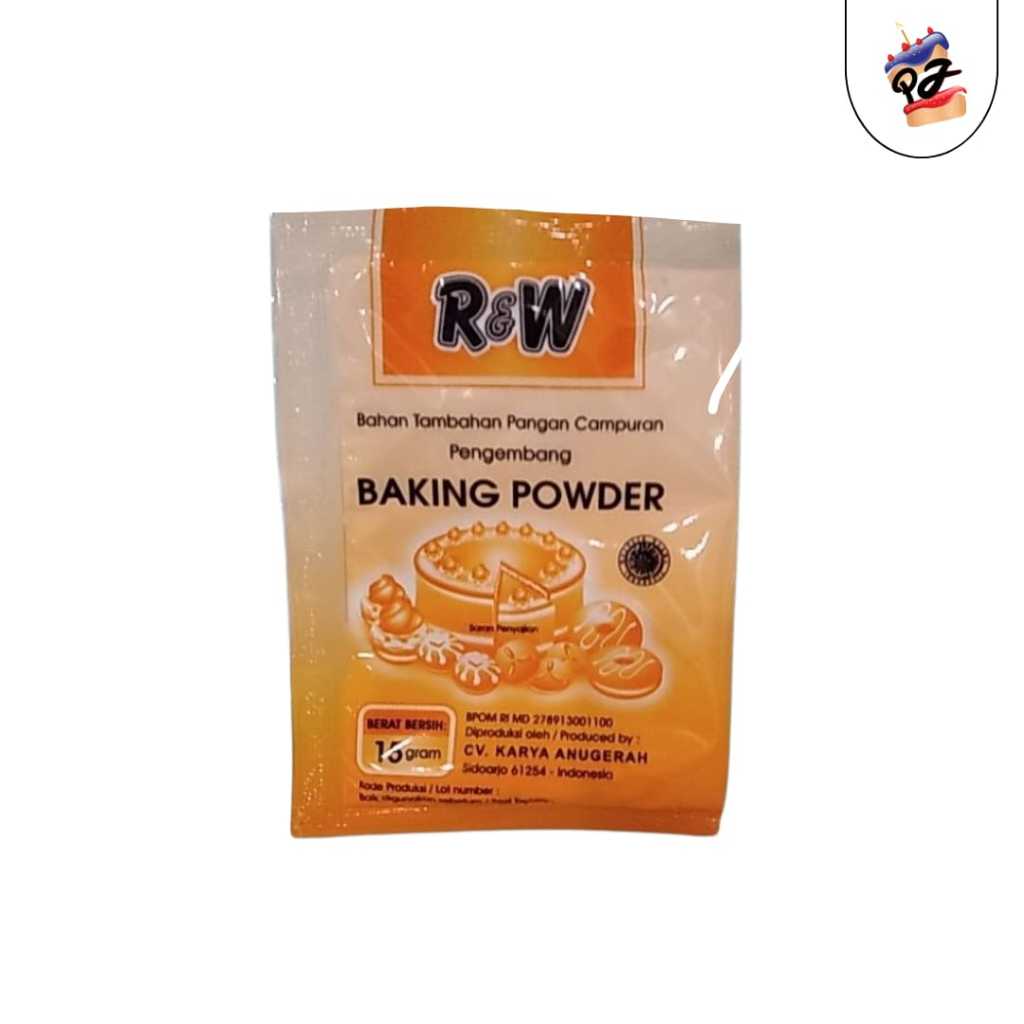 

PENGEMBANG KUE RW BAKING POWDER ORANGE SACHET 15 GR
