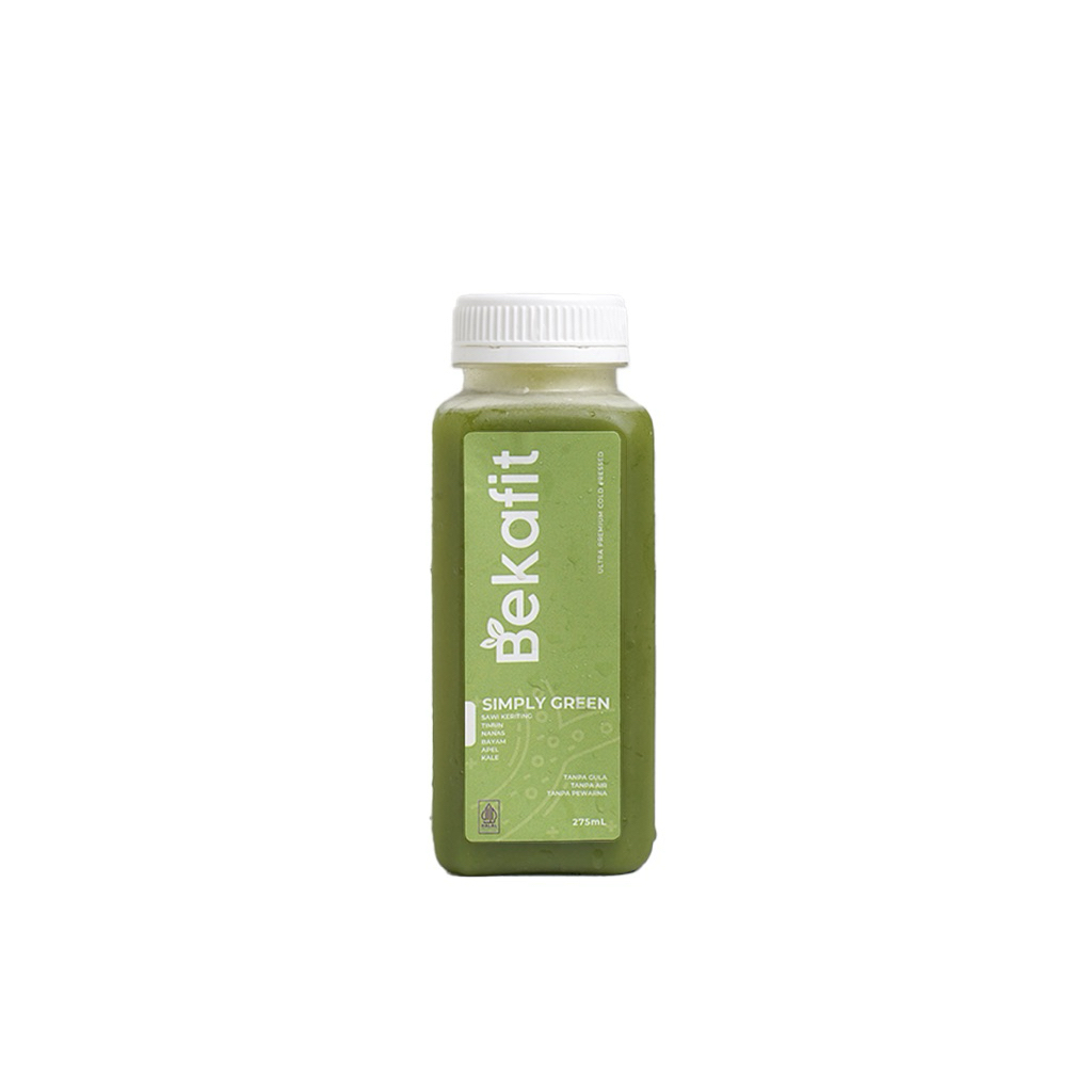 

Bekafit Simply Green Cold Pressed Juice - Jus Sehat Alami