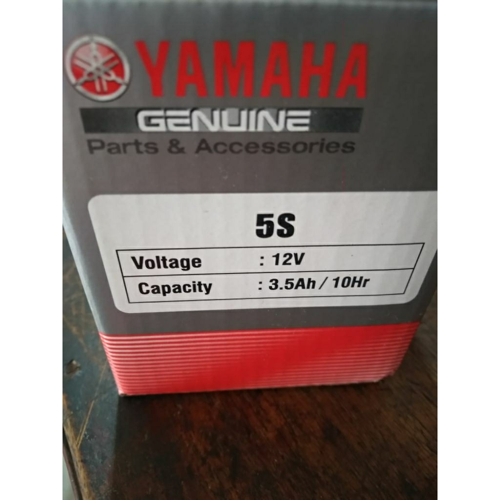 Aki kering Yamaha Yuasa asli