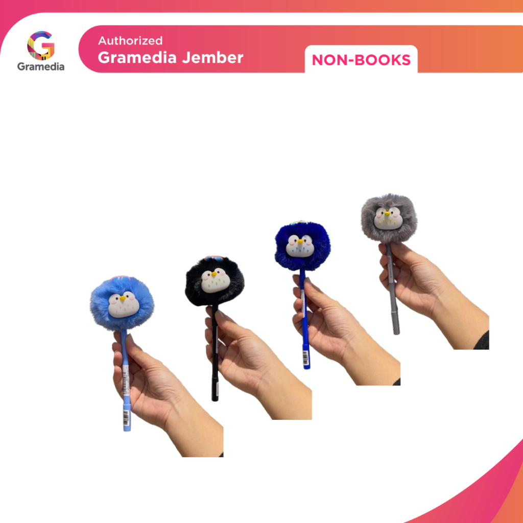 

KAKO DIVER PENGUIN POMPOM PEN ZF7591 /16 - Gramedia Jember