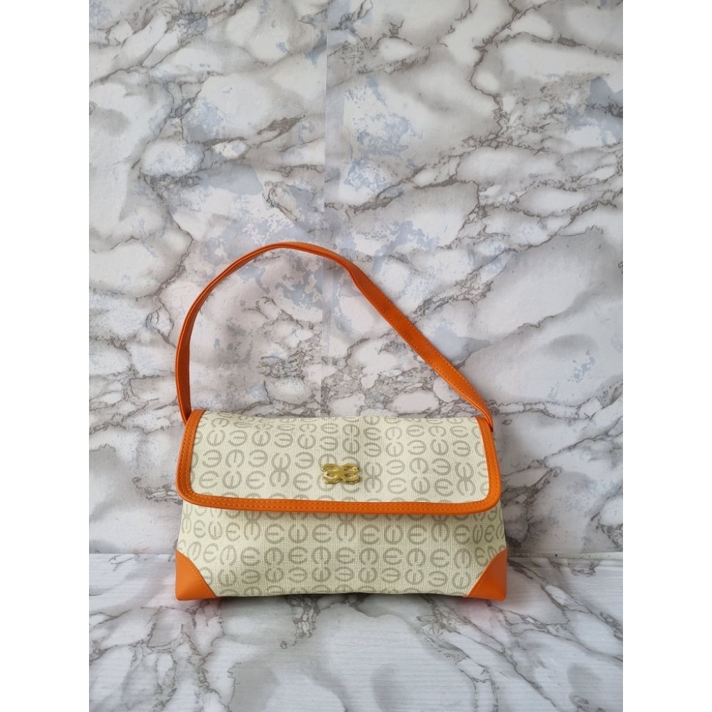 TAS SHOULDER ESQUIRE WANITA ORANGE / TAS KETEK WANITA / TAS TOP HANDLE WANITA