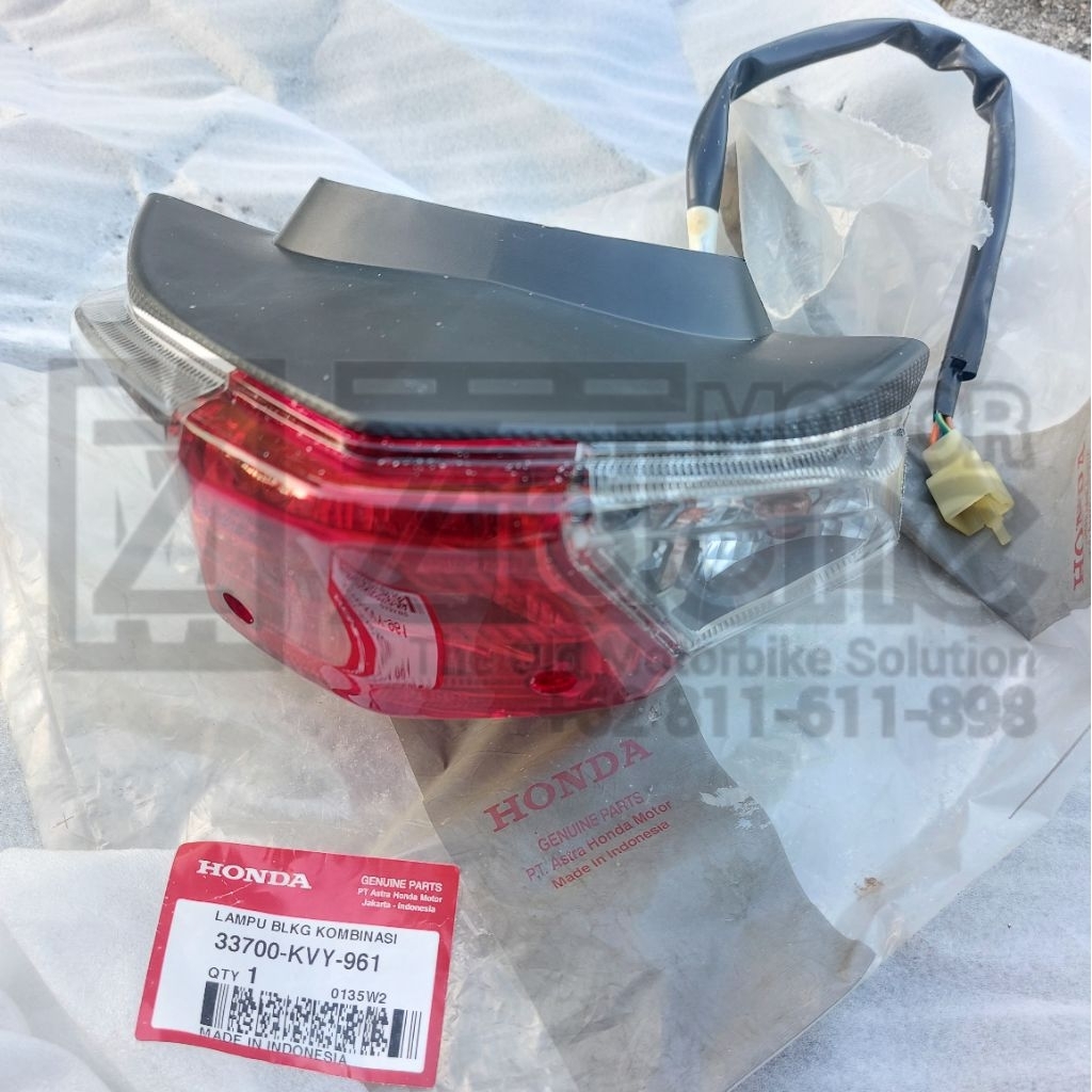 lampu stop lamp belakang beat karbu carbu original 33700-KVY-961
