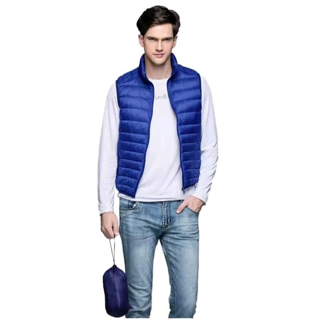 Vepost.Co Rompi Outdoor Pria Rompi Vest Rompi Pelindung Anti Angin Rompi Tebal