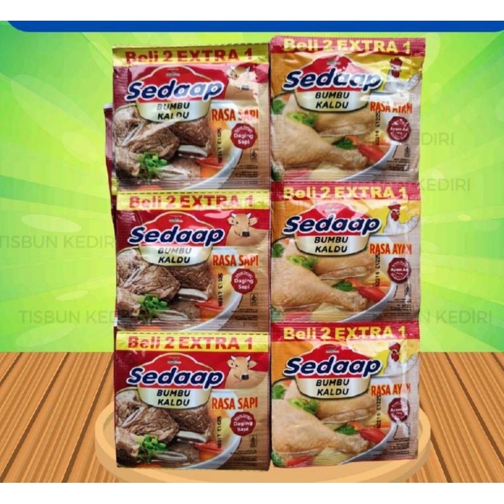 

bumbu kaldu sedap 36 pcs rasa ayam dan sapi