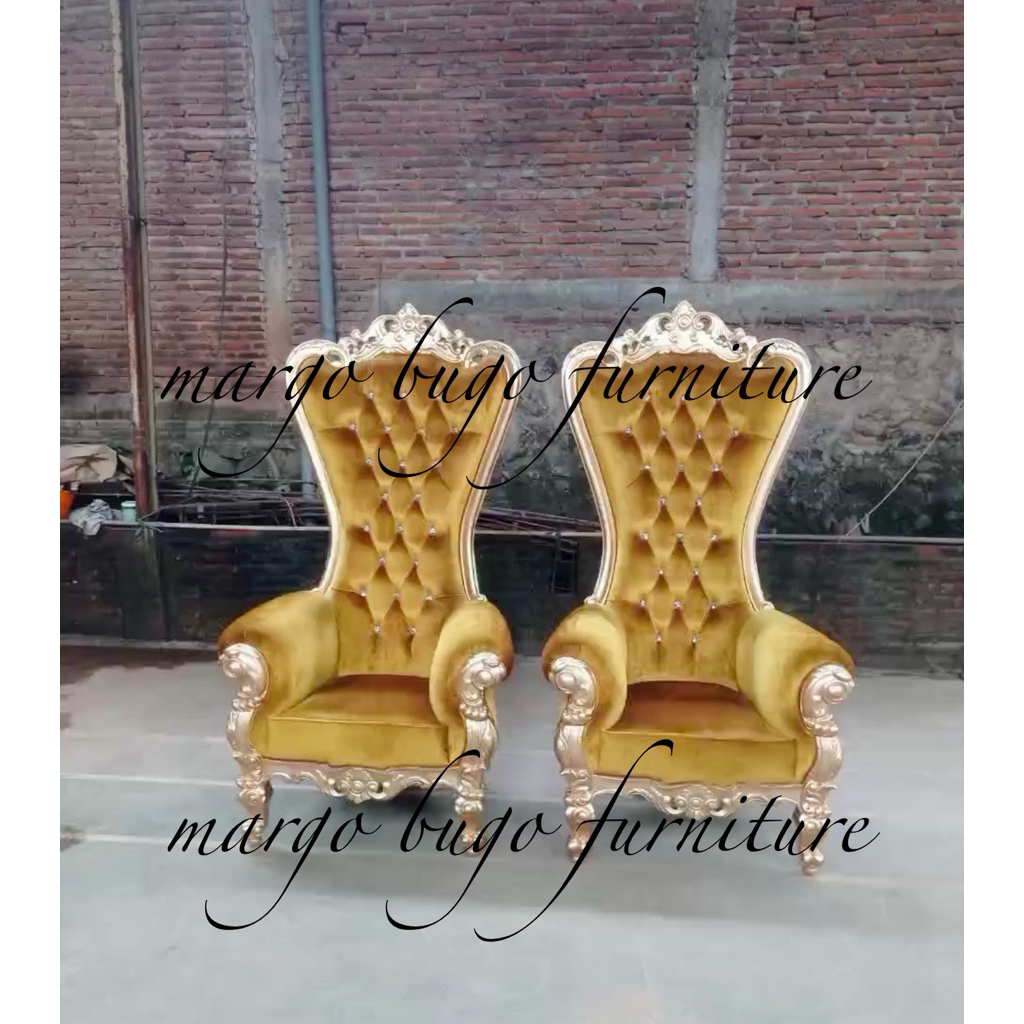 KURSI SYAHRINI / KURSI TAMU / KURSI TAMU MEWAH / KURSI RAJA / KURSI RATU / KURSI PELAMINAN / KURS PE