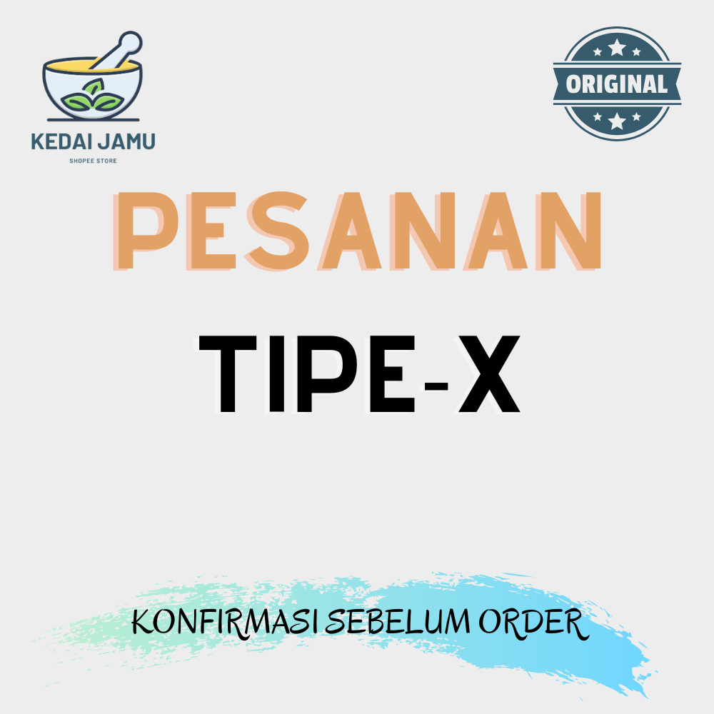 

PESANAN TIPE X CORRECTION PITA