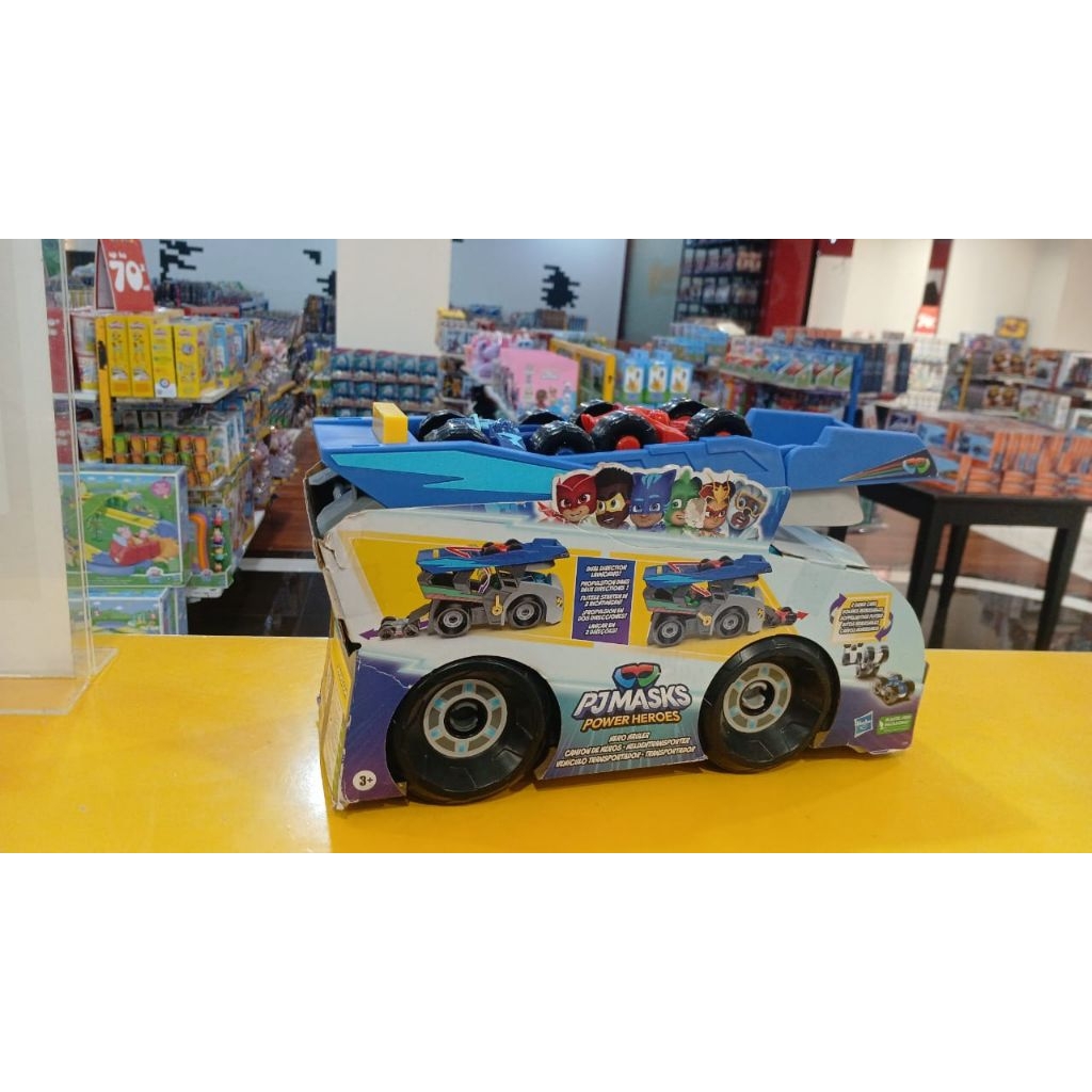 NEW ORIGINAL pj mask hero hauler hasbro baru asli mainan mobilan big size toys boys anak laki laki d