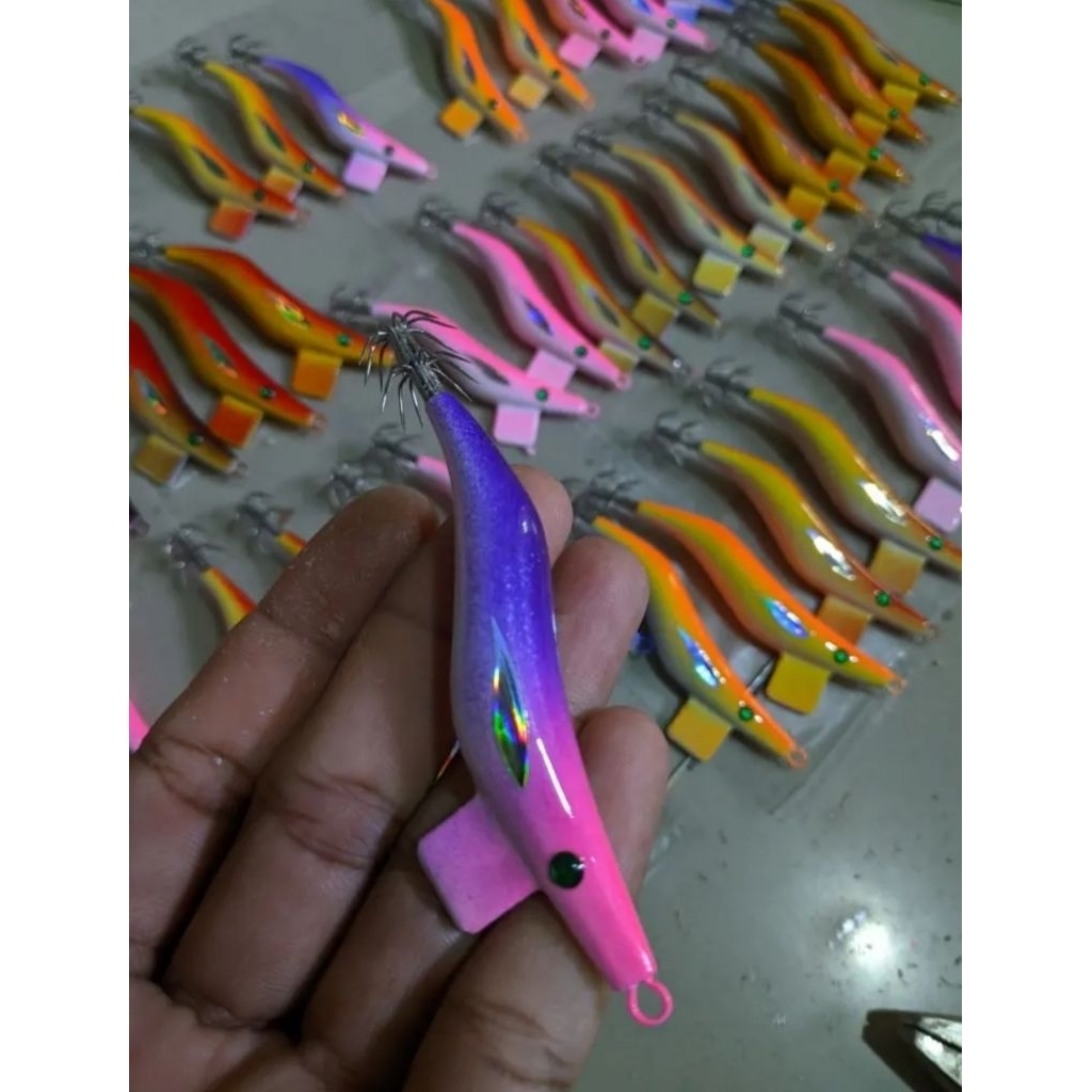 Egi handmade/squid jig handmade/capella handmade FREE EGI HOOK CUP