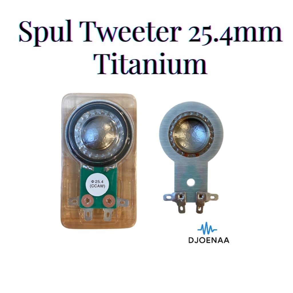 Spul Tweeter 25.4MM Spul Driver Tweeter Titanium Grosir Kualitas Bagus