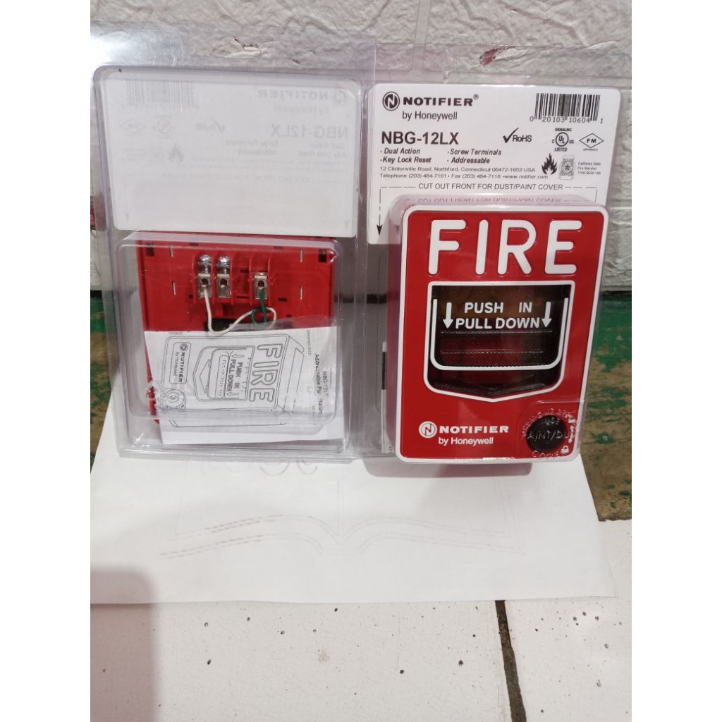 NOTIFIER NBG 12 LX ADRESSABLE MANUAL FULL STATION