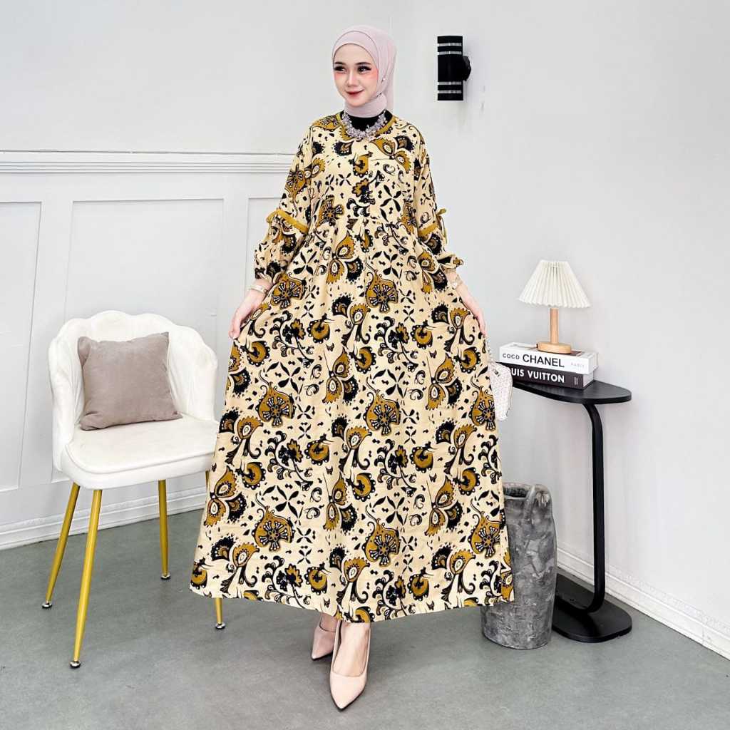 Gamis Jumbo Lengan Balon