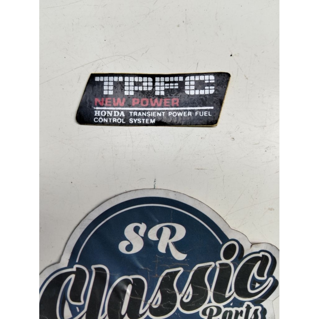 sticker decal TPFC honda gl pro series
