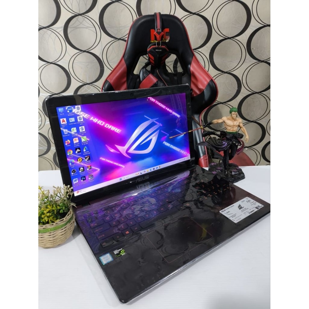 Laptop Design Asus Asus X550 Core i7 Ram 24gb Ssd+hdd Dual Vga Nvidia Siap Pakai COD