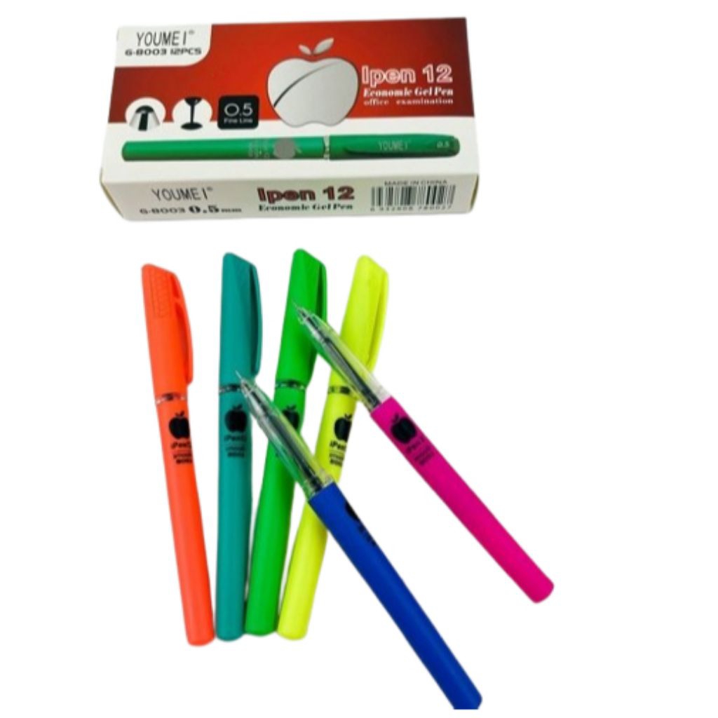

(1pcs)Pulpen Gel Apple / pen apel / ipen pcs
