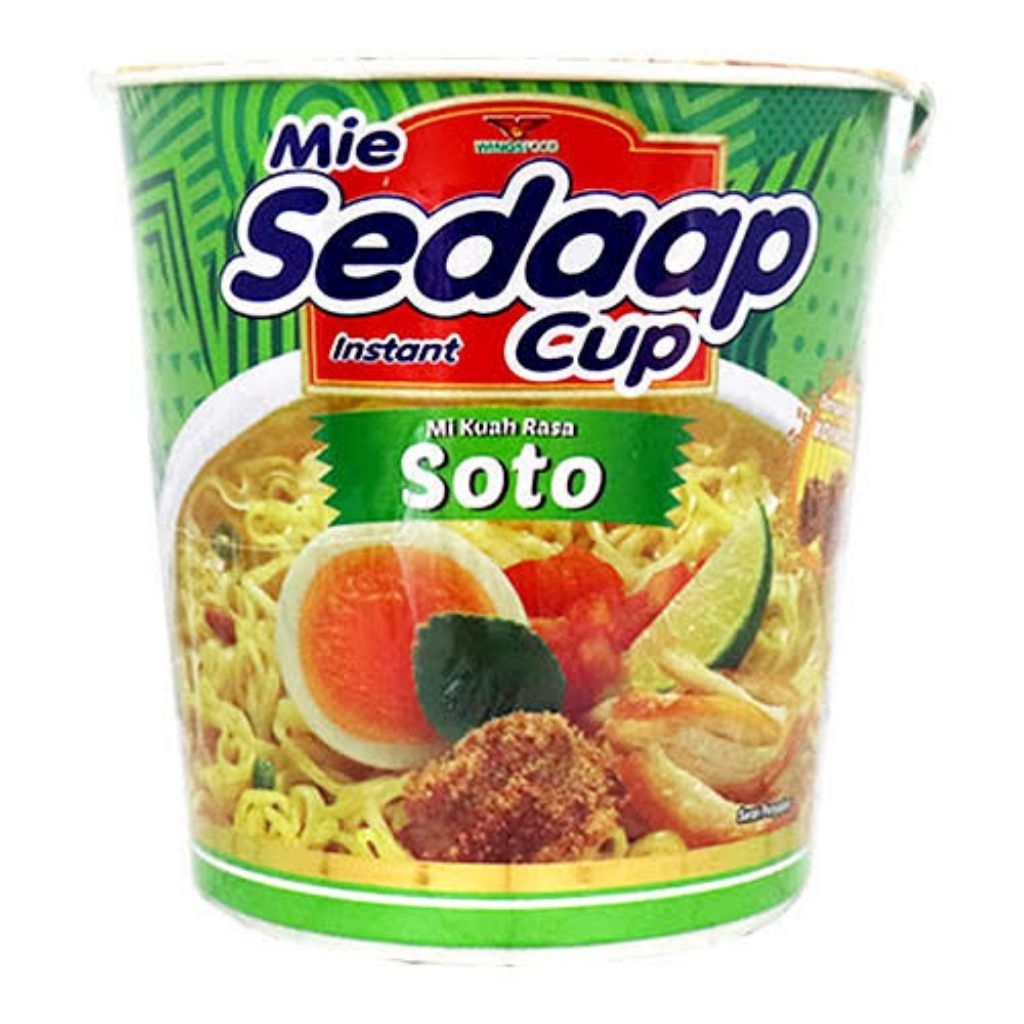 

5 PCS SEDAAP MIE SOTO CUP 77 GRAM