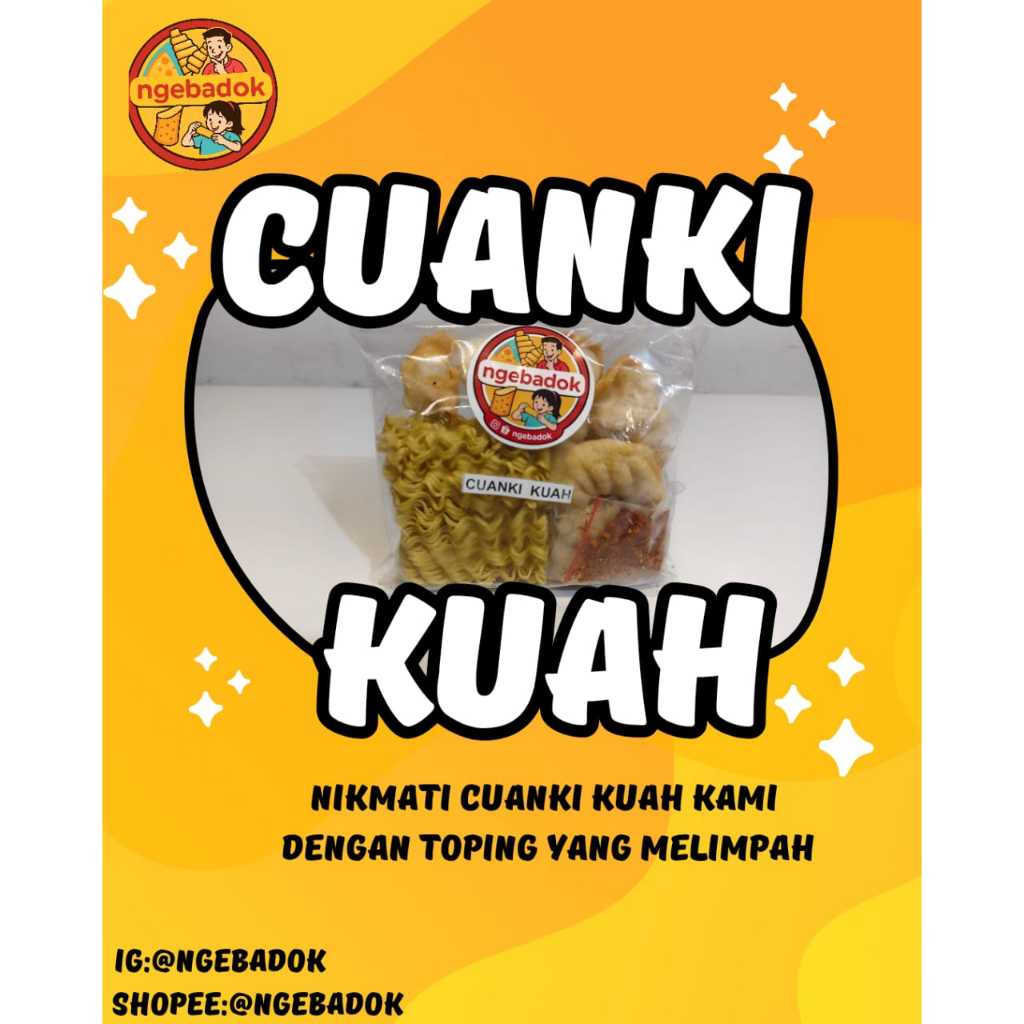 

Ngebadok - Cuanki Kuah Original Instant