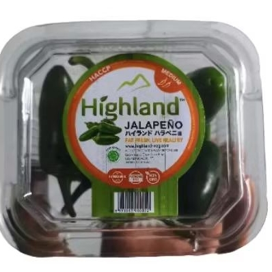 Highland jalapeno fresh medium pack -+150 gram