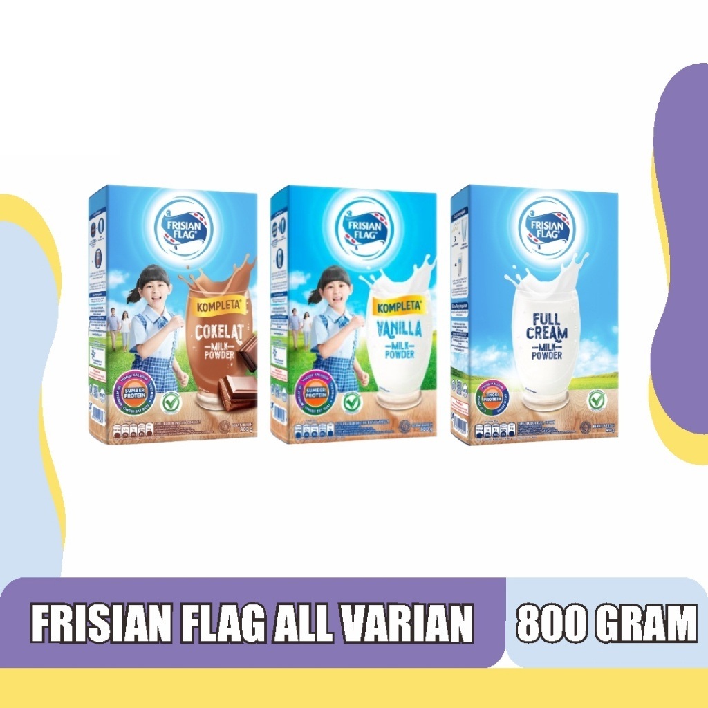 

[oddsolshop] pekanbaru/Frisian Flag Kompleta 800GR Susu Bubuk Rasa Full Cream Chocolate Vanilla Milk