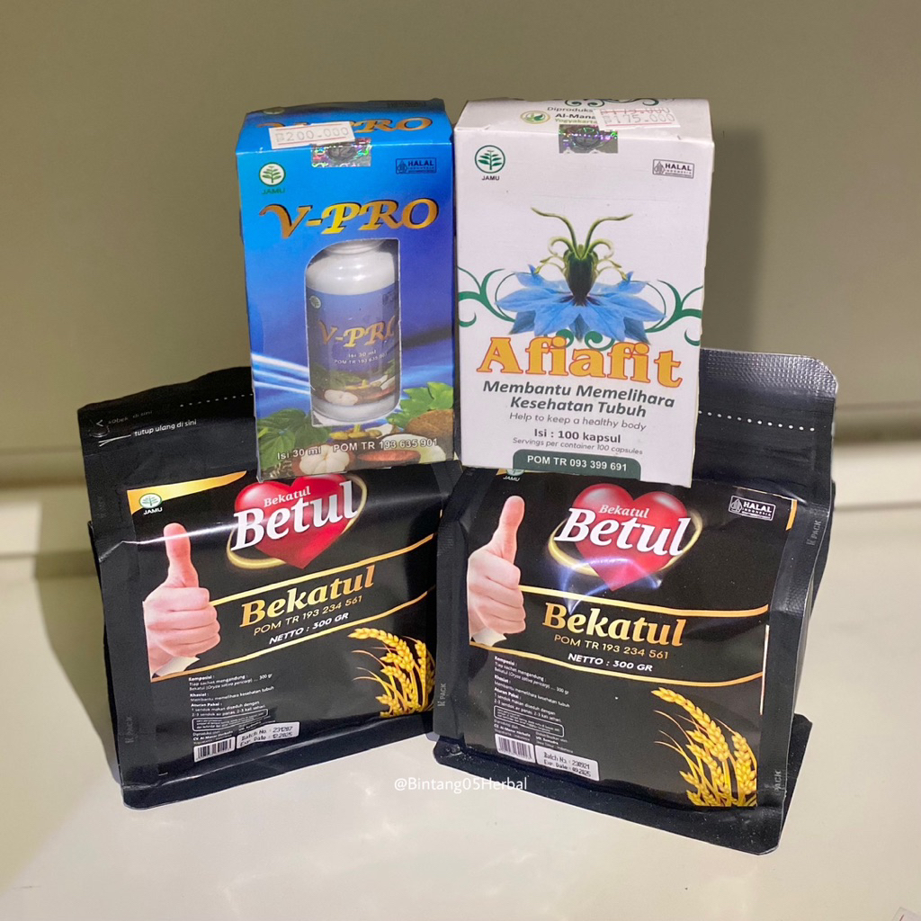 PAKET BUNDLING II (2 Bekatul+Vpro+Afiafit)