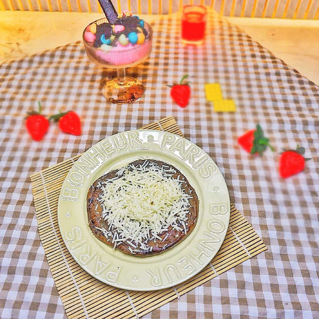 

Roti Maryam Coklat Keju Susu