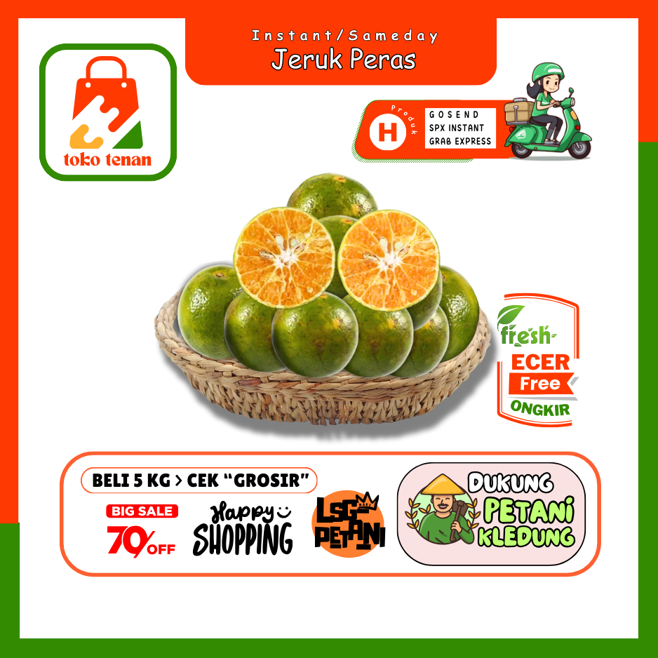 

Tokotenan // Jeruk Peras -- Sayur Gunung Ecer (H)