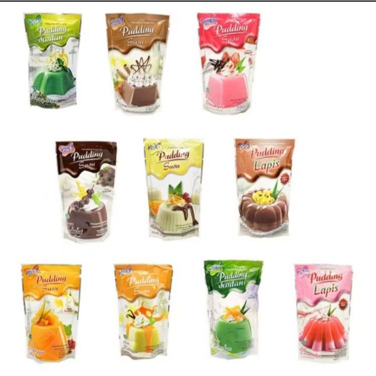 

NUTRIJELL PUDING SUSU SANTAN 145 GRAM ANEKA RASA PUDDING ALL VARIANT