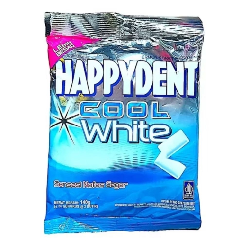 

HAPPYDENT COOL WHITE PACK (50+5 X2.8g)