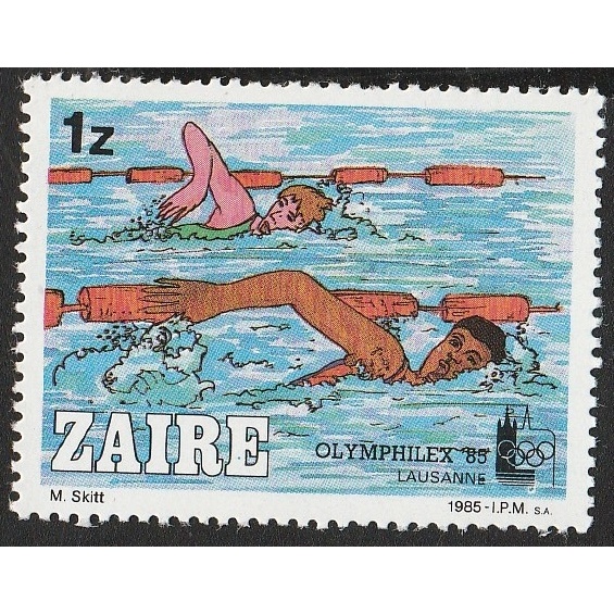 

a 11912 SATU BUAH PRANGKO ZAIRE TEMA BERENANG OLIMPIADE DENGAN KONDISI BELUM ADA CAP