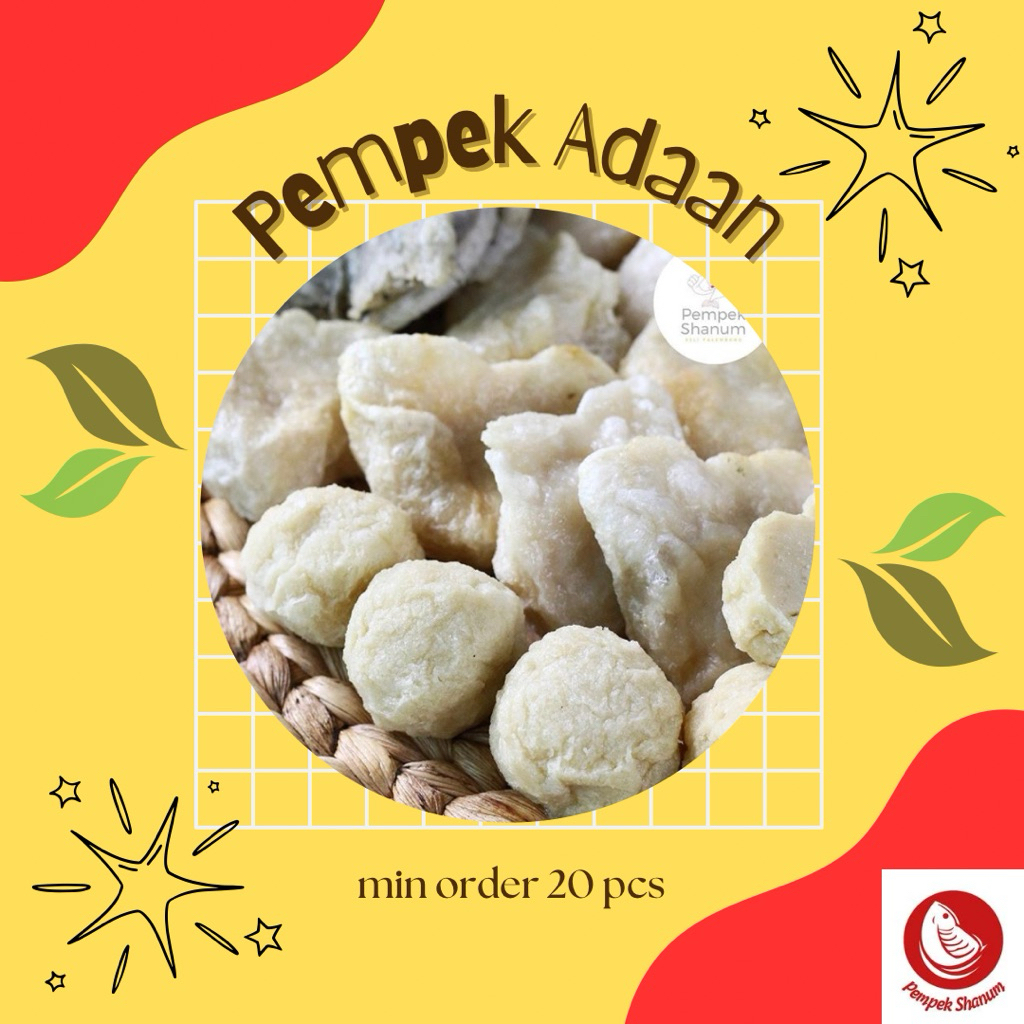 

PEMPEK ADAAN ASLI PALEMBANG + CUKO KENTAL
