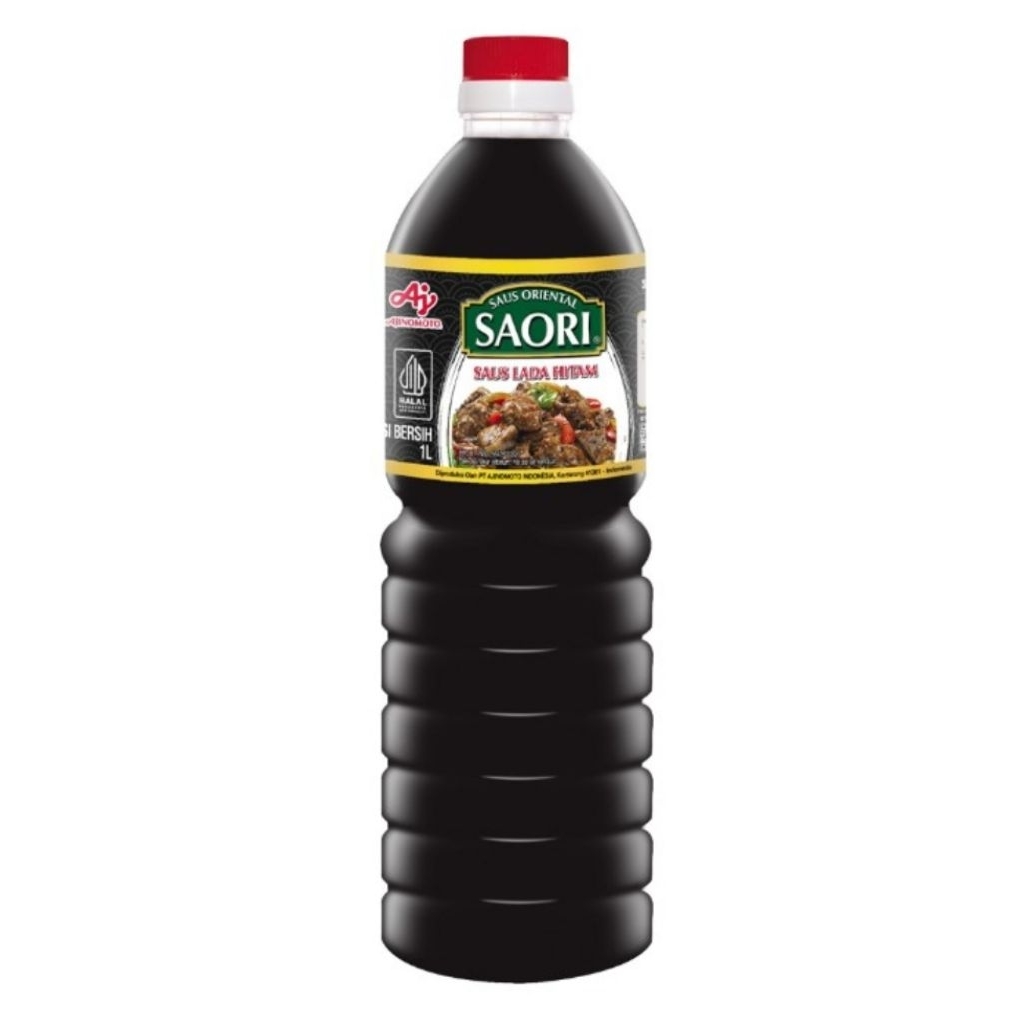 

Saori Saus Lada Hitam 1 Liter