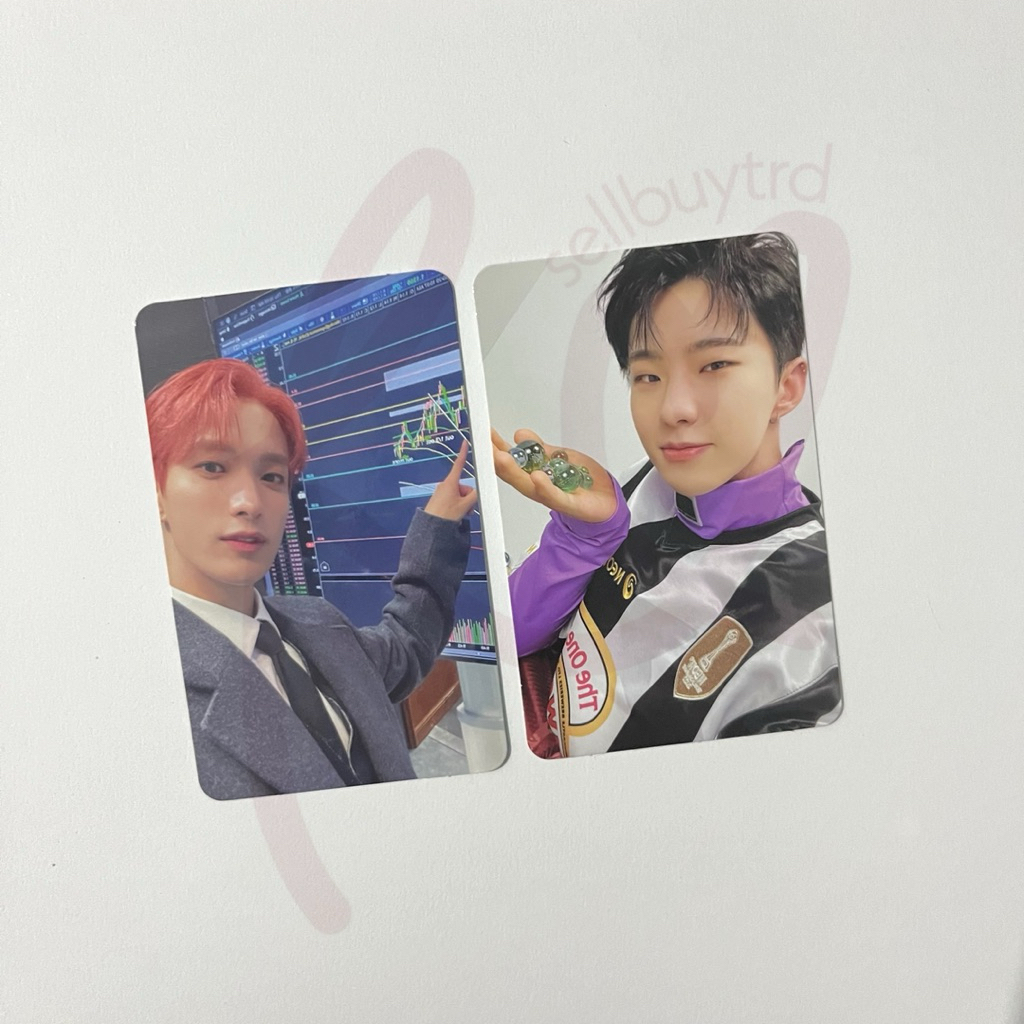 [JNE/SPX] SET Seventeen BSS second wind photocard - hoshi gundu dk saham pc booseoksoon fighting