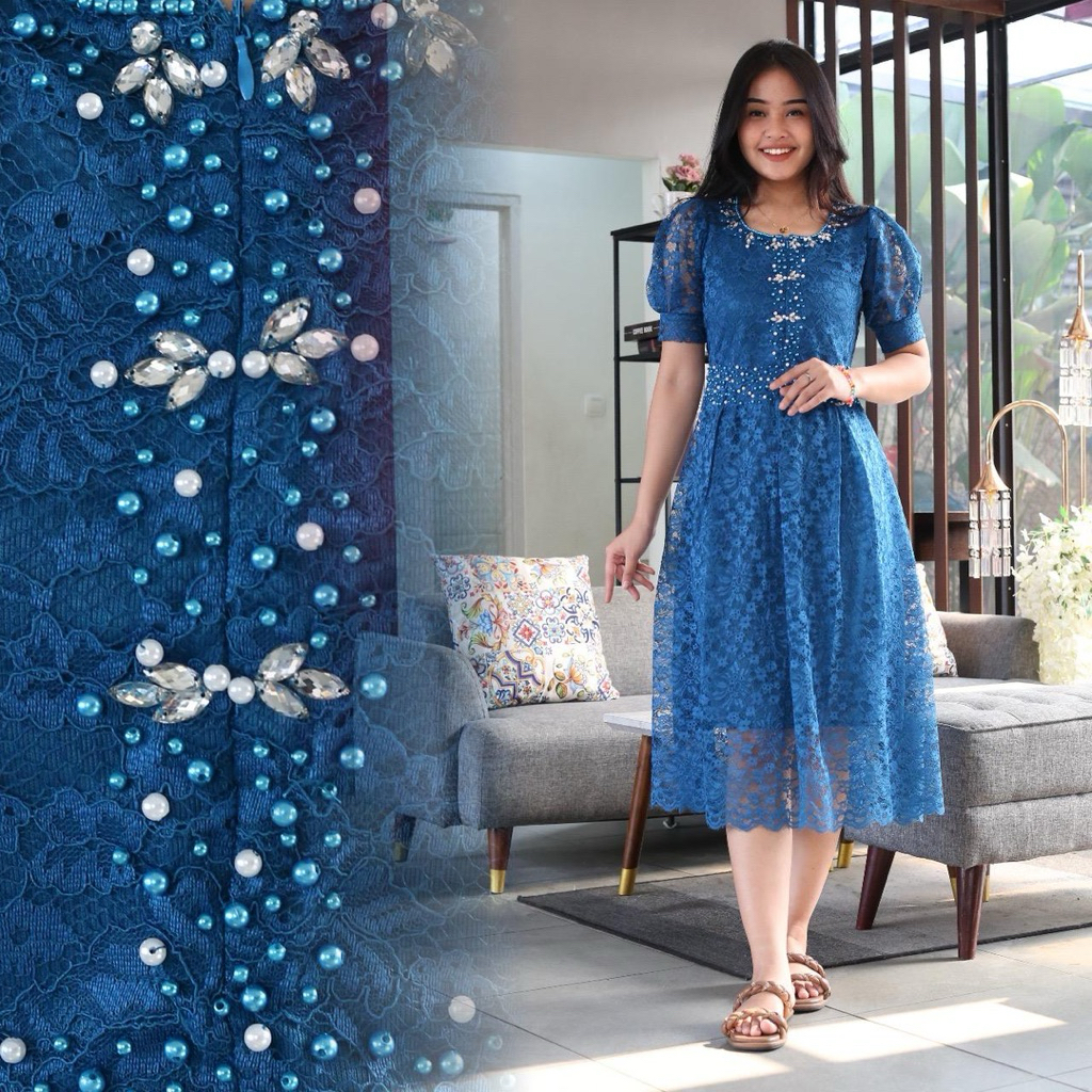 Daster Casual Modern Pakaian Atasan Baju Natal Ke Gereja Deres Gereja Formal Murah Drees Pesta Konda