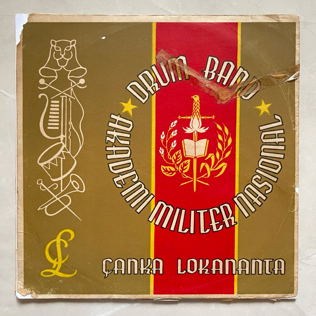 Piringan hitam vinyl - Canka Lokananta - Akademi Militer Nasional