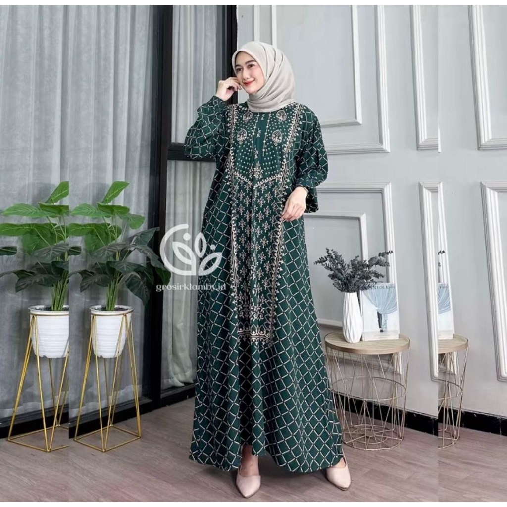 COD KAFTAN RAYON PREMIUM MOTIF BATIK TERKINI | GAMIS KAFTAN JUMBO ALL SIZE LD 130-170cm TERBARU 2026