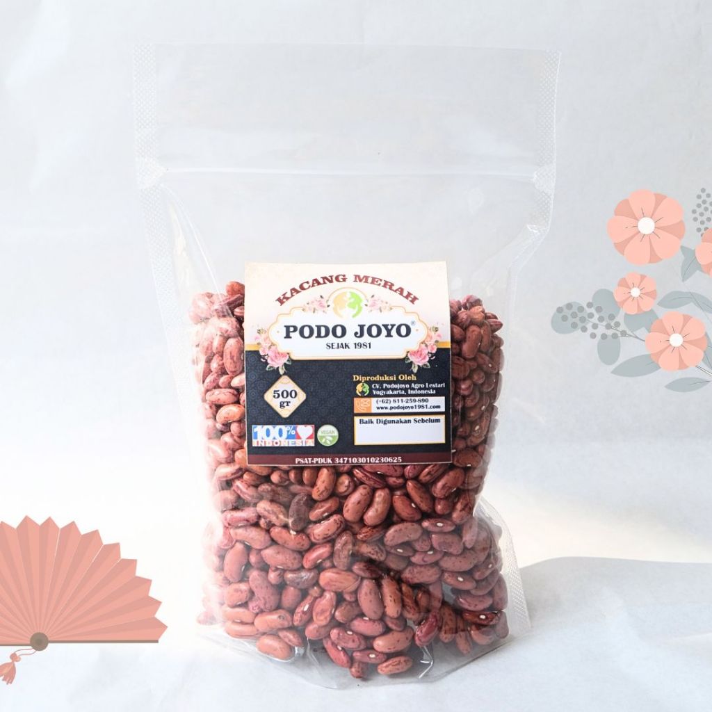 

Kacang Merah Lokal Podo Joyo 500GR ( Grade A )