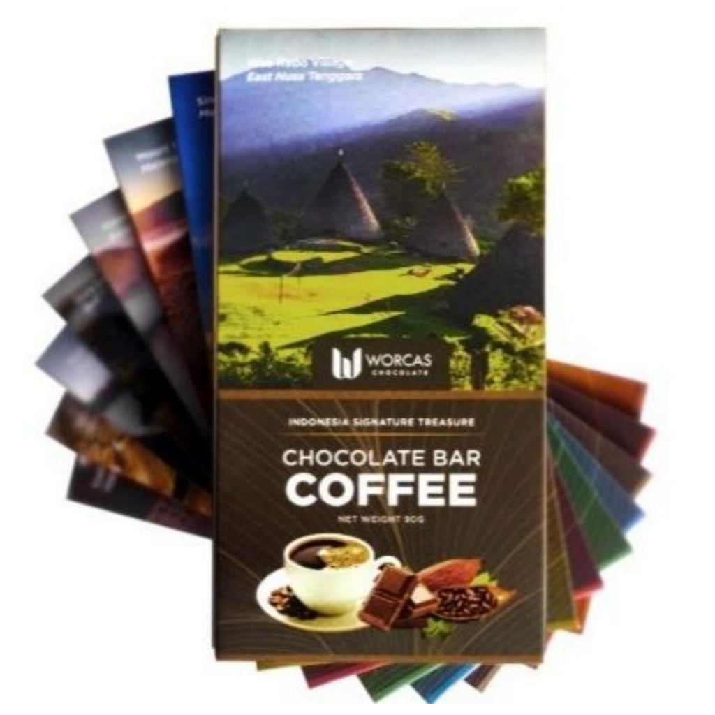 

Chocolate Bar Worcas Rasa Coffee 90gr