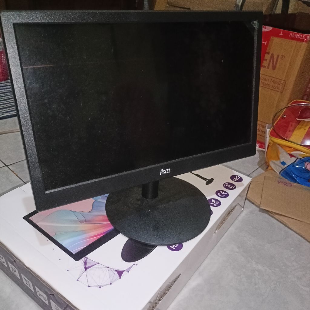 [PRELOVED] MONITOR LED 16 INCH PIXEL