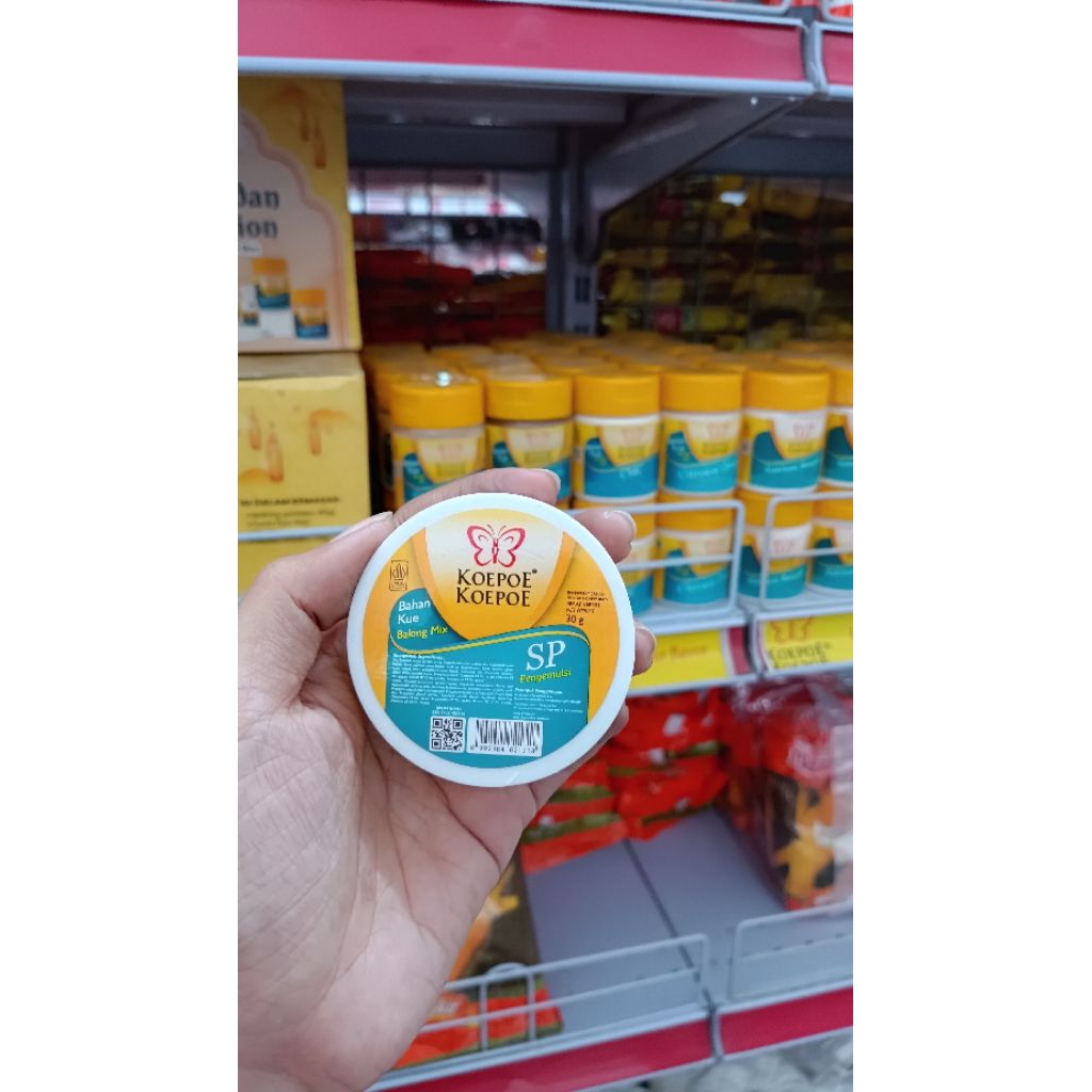 

SP koepoe koepoe 30gram Pengemulsi pelembut pengembang kue