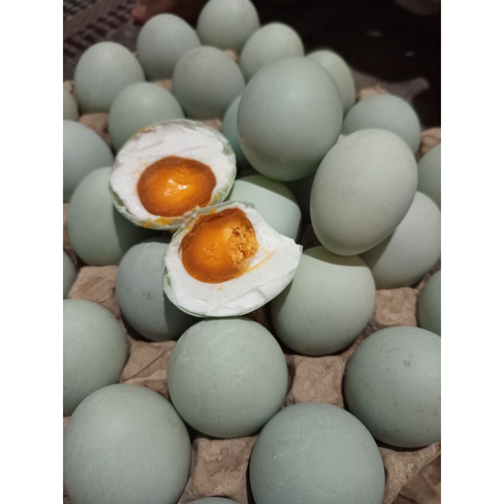 

Telur asin nikmat Besar-sedang