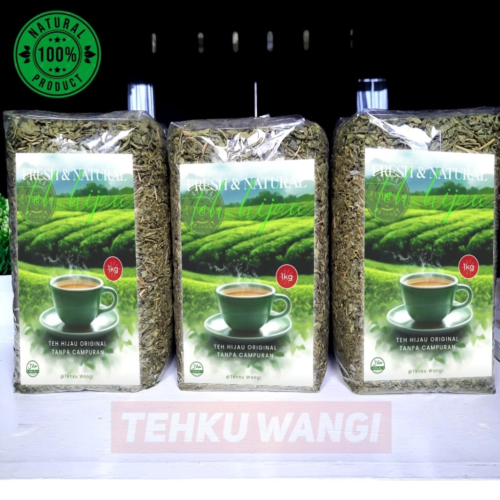 

Teh Hijau Asli 1kg | Green Tea Original | Orange Pekoe | Aromatic Legit