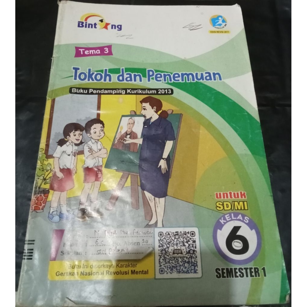 LKS Bintang Tema 3 "Tokoh dan Penemuan" Kelas 6SD semester 1 (PL)