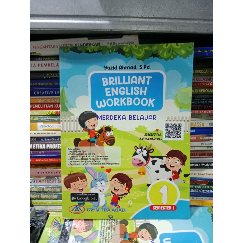 Brilliant English Workbook SD Kelas 1 Semester 1