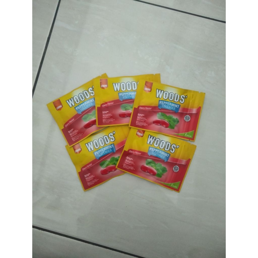 

Woods' Peppermint Lozenges Cherry Flavour (5sct)